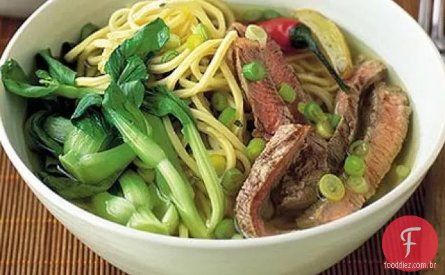 Chilli beef noodles