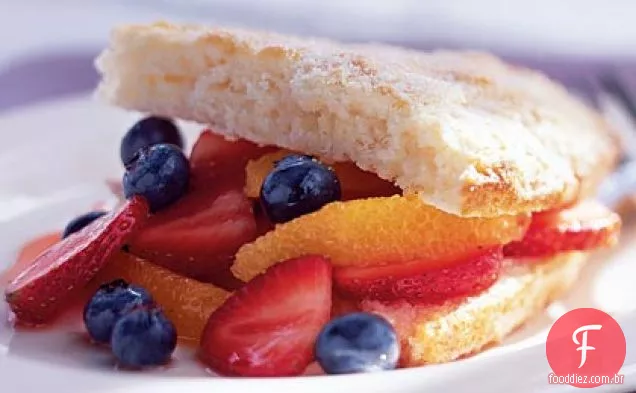Shortcakes De Frutas Triplas