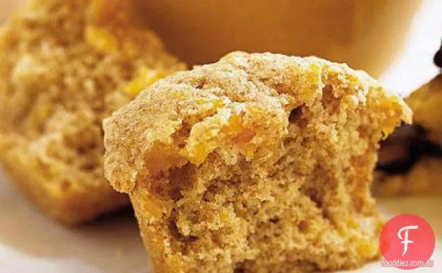 Muffins De Damasco De Trigo Integral