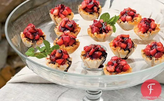 Tartlets Strawberry-Fromage Blanc