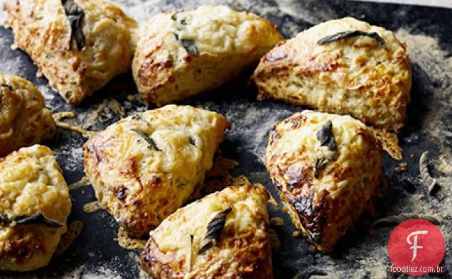 Cheddar & sage scones