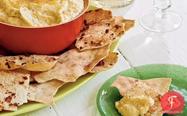 Taramasalata com Chips Pita