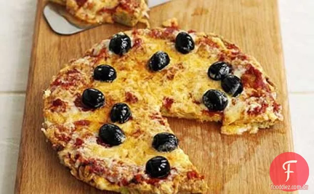 Pizza omelete