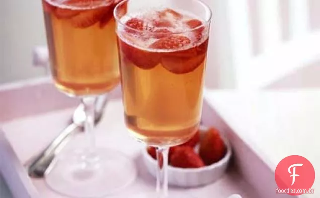 Geleias de morango e Prosecco