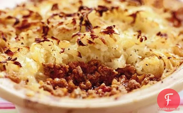 Rösti Bolognese pie