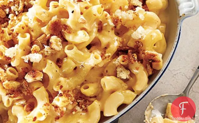 Fácil fogão Mac e queijo