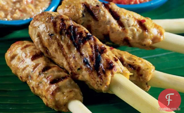 Frango Balinês satay