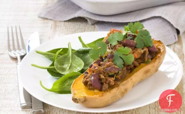 Abóbora com pimenta picante