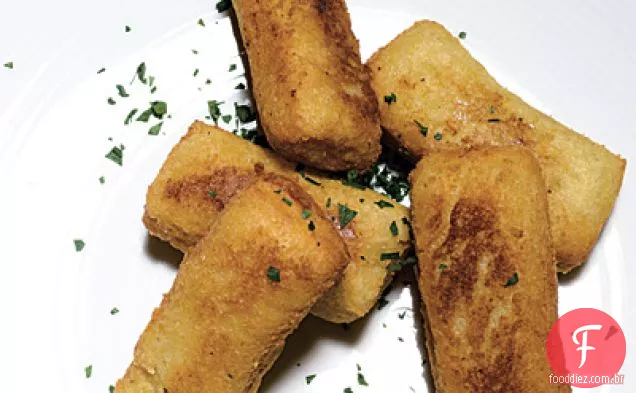 Bolinhos De Queijo Polenta Fritos
