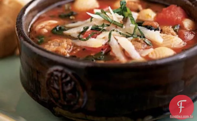 Sopa De Salsicha Italiana