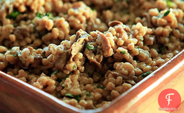 Porcini Farro Risotto