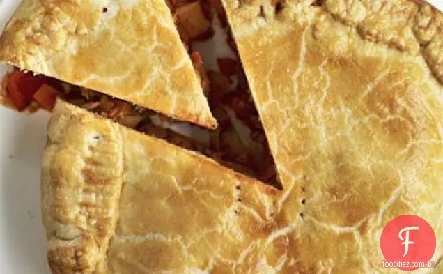 Torta empanada atum