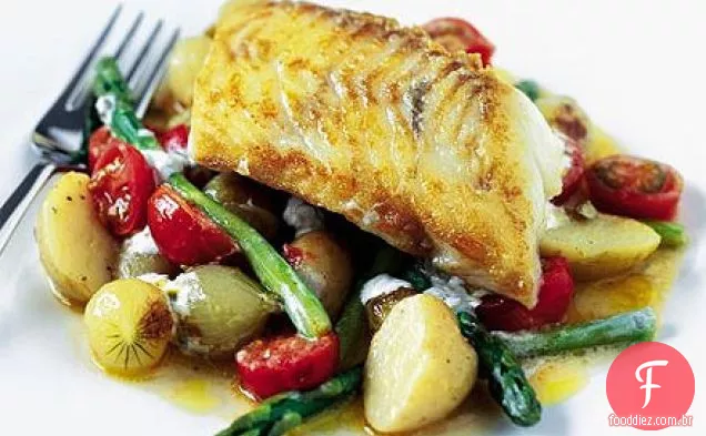 Arinca salteada com veg de Verão