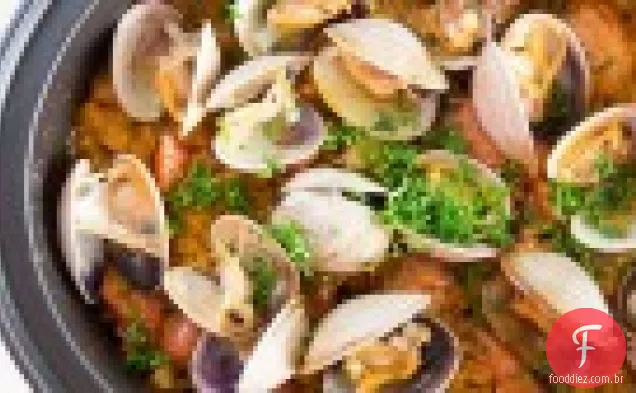 Amêijoas E Paella De Frango