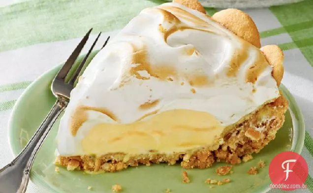 Torta De Sorvete De Merengue De Limão