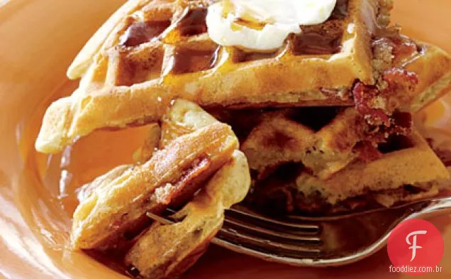 Waffles De Bacon