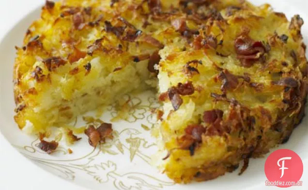 Bolo Rösti assado no forno