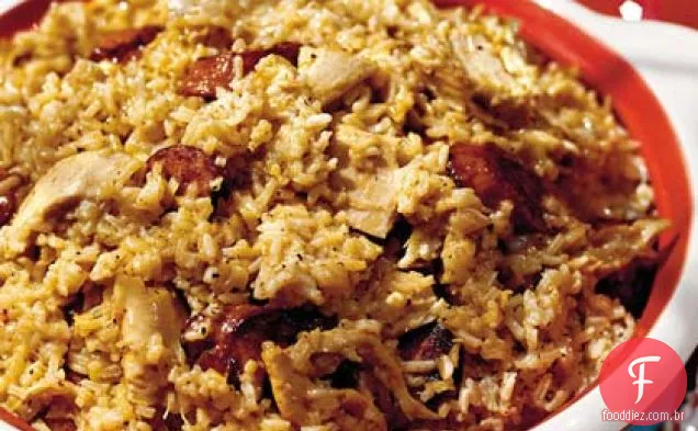 Linguiça de frango e defumado Pilau