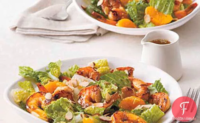 Salada De Camarão Asiático