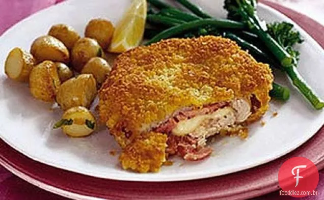 Pork cordon bleu