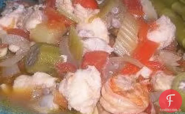 Camarão E Bagre Gumbo