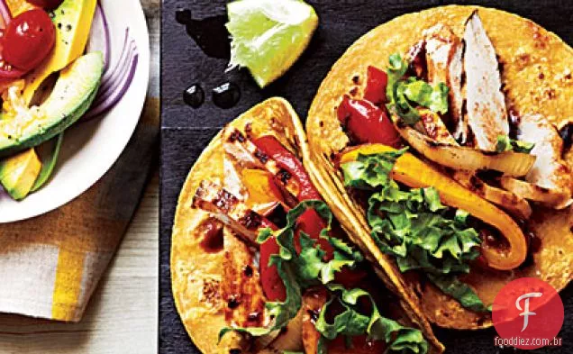 Alho-Tacos De Frango Chipotle