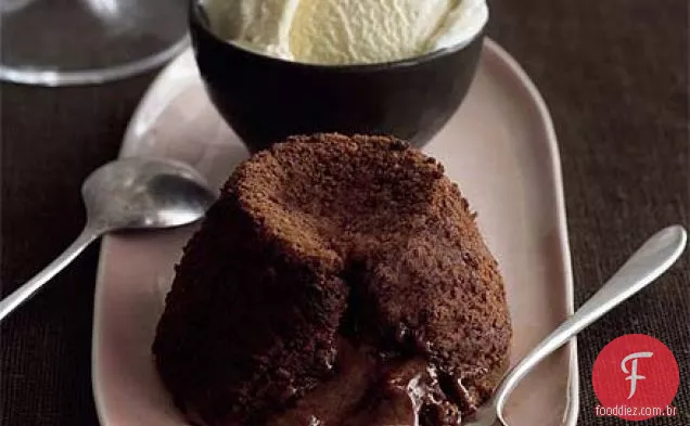 Chocolate pecan fondants