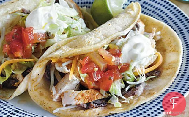 Tacos Macios De Frango