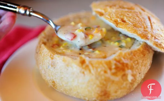 Sopa De Milho E Queijo