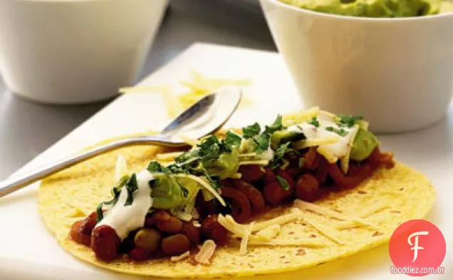 Wraps Chilli feijão rápido
