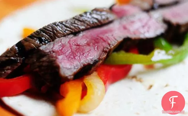 Ponzu Frango E Carne Fajitas