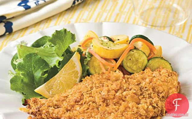 Peixe-Gato Frito No Forno Crocante