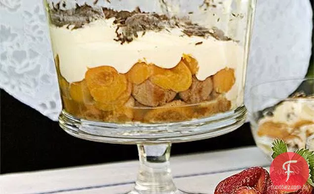 Muito fácil damasco & amaretti creme