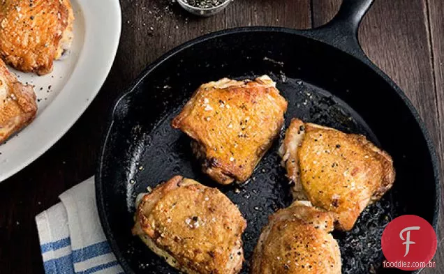Coxas De Frango Assadas Em Forma De Panela Perfeitas