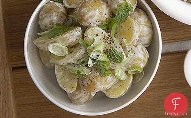 Salada de batata cunhada