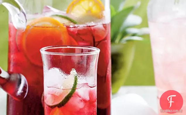 Chá Doce De Hibisco Gelado