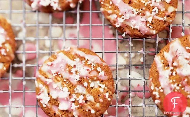 Biscoitos De Melaço De Hortelã-Pimenta