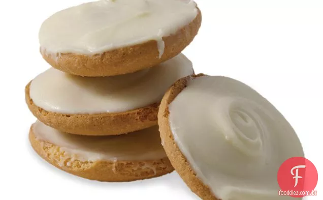Chocolate branco e bolachas de baunilha marmelada