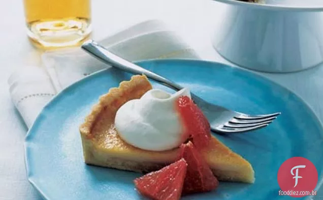 Torta De Toranja Rosa Cremosa