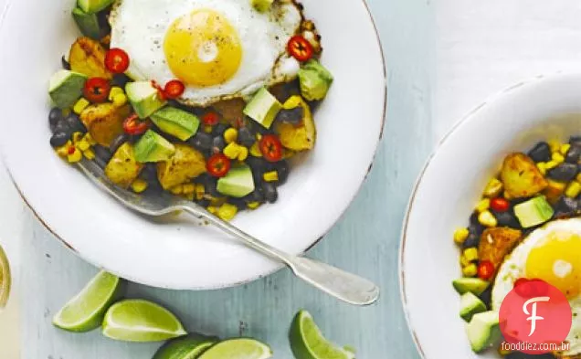 Hash vegetariano Mexicano