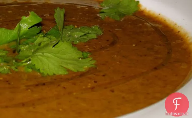 Feijão Preto E Sopa De Pimentão