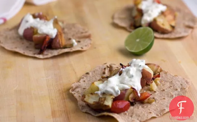 Tacos De Batata Assada