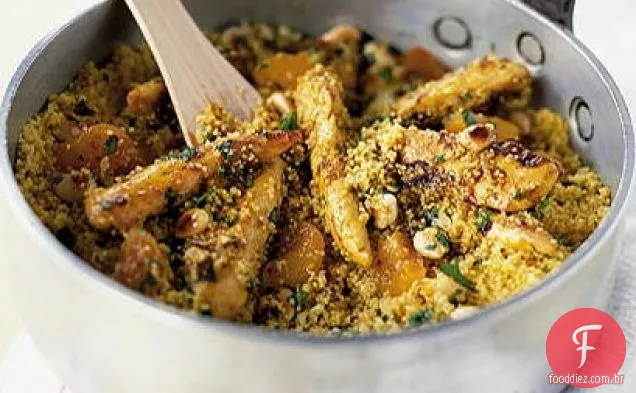 Cuscuz de frango picante