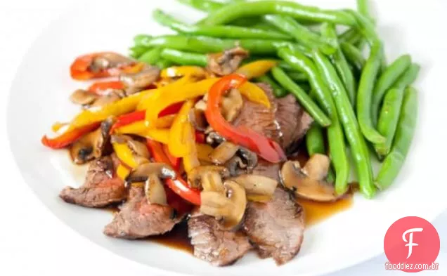 Bife Com Molho Teriyaki