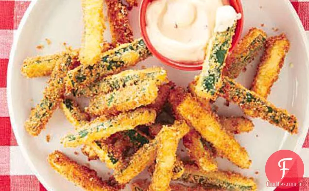 Batatas fritas com maionese Chipotle