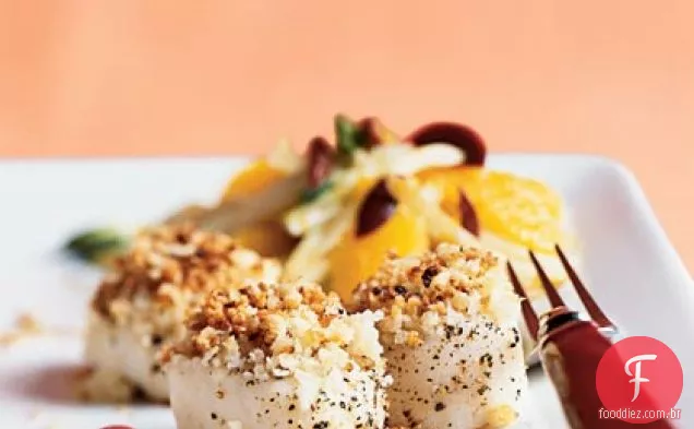 Vieiras assadas gratinadas