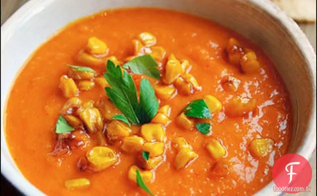 Sopa De Pimenta De Batata Doce