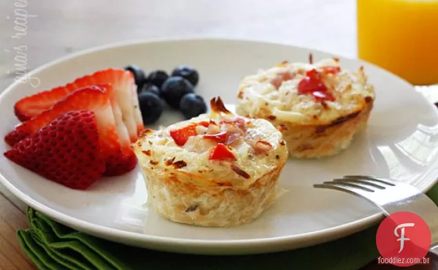 Hash Brown Egg White Ninhos
