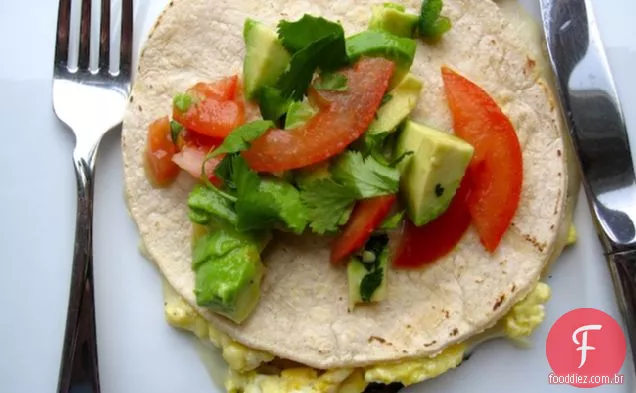 Quesadilla para el Desayuno (Café da manhã Quesadilla)