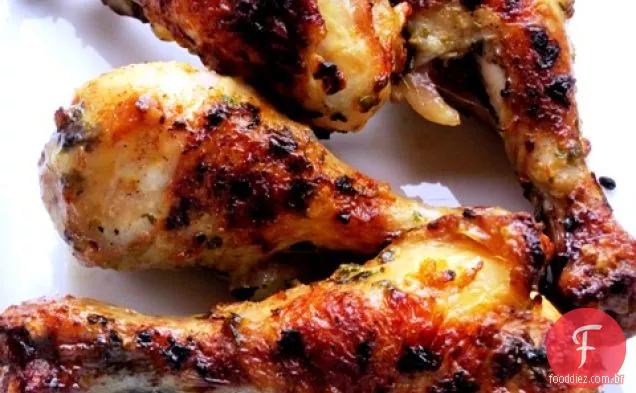 Pernas de frango assadas ao estilo colombiano (Piernas de Pollo Asadas a mi Estilo Colombiano)